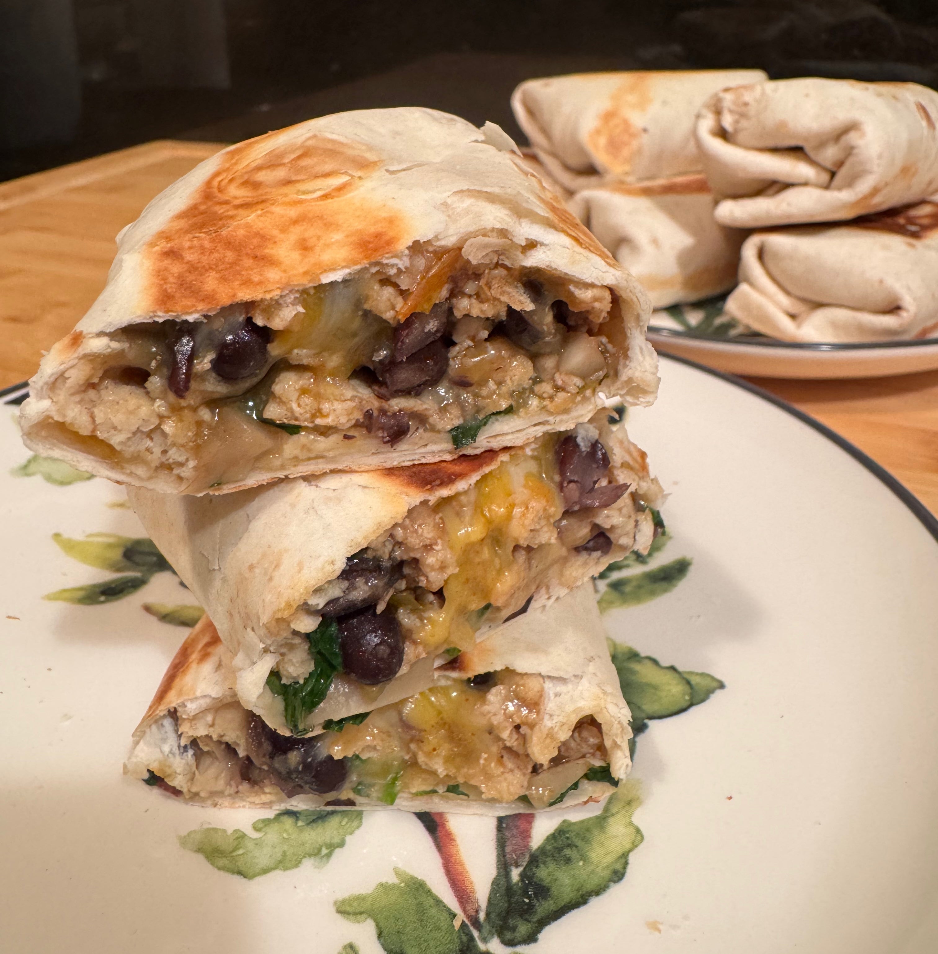 Chicken Burrito with The Mother Mix