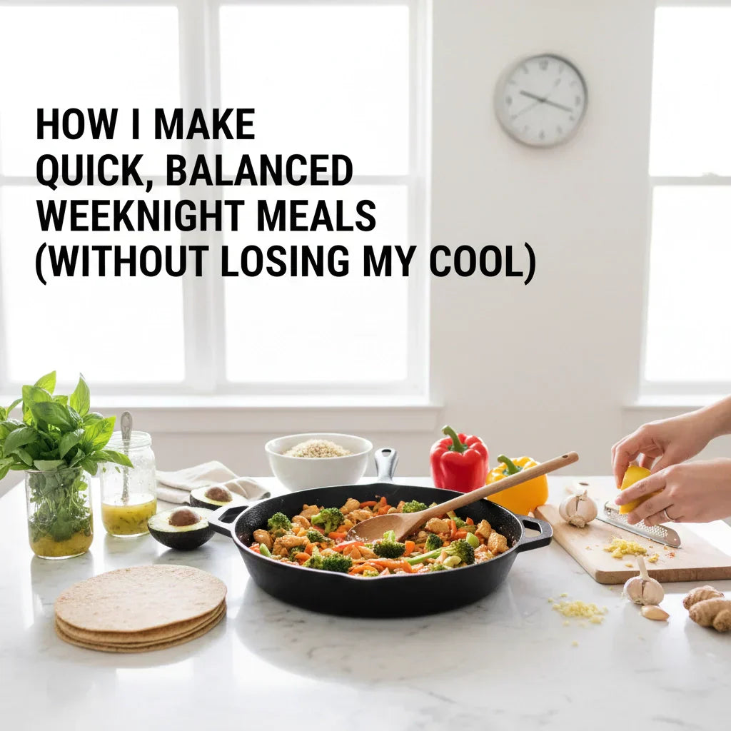 Quick Balanced Weeknight Meals Easy Mess Free Healthy Family Friendly