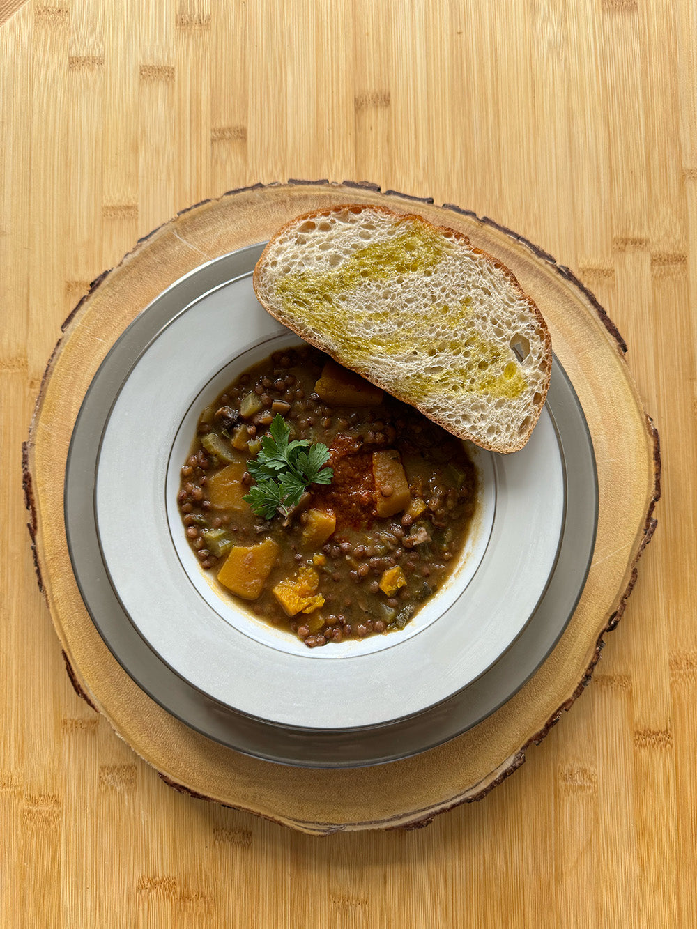 Vegan Lentil Stew with The Mother Mix