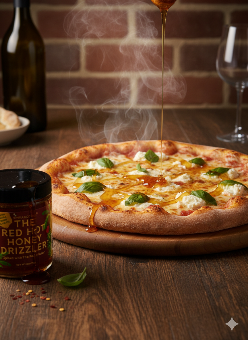 The Red Hot Honey Drizzler — Sweet and Spicy Drizzle